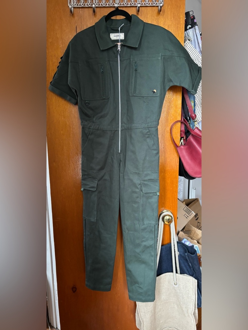 Wondery Green Jumpsuit XS